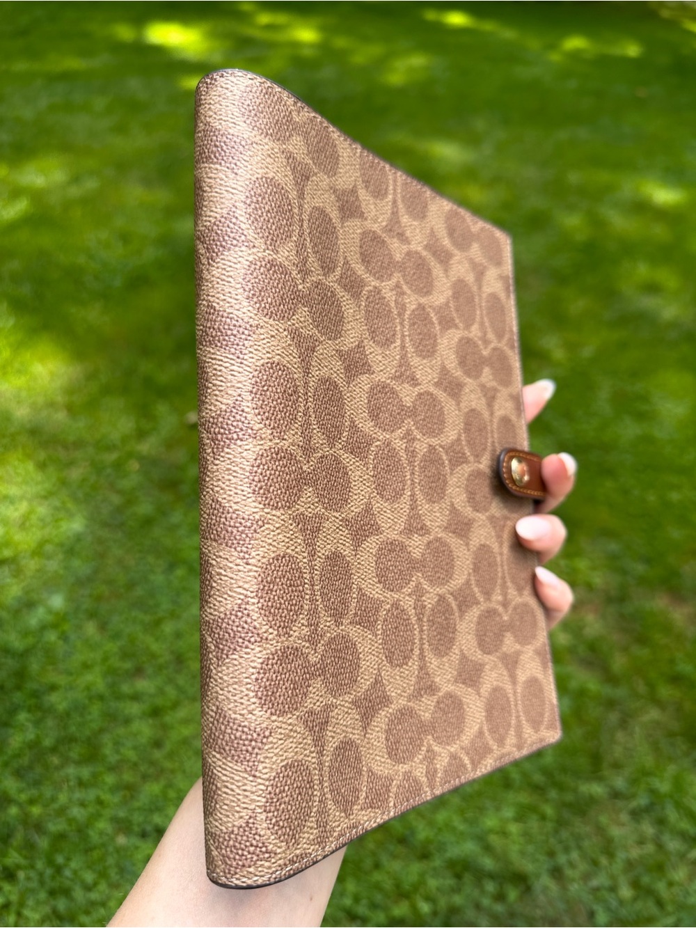 Coach Signature Canvas Notebook – Brand New - Picture 4 of 4